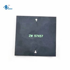 ZW-5757-PET PET Laminated Poly Small Size Solar Panel 0.37W Thin Film Semi