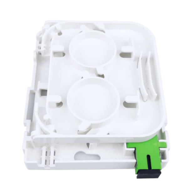 Buy cheap FTTH Network Indoor Fiber Optic Faceplate Socket Panel with 1 Core SC Connector Type from wholesalers
