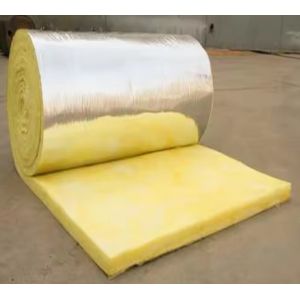 Buy cheap Resistant Most Chemicals Glass Wool Blanket 25-200mm Thermal Conductivity Type Fibers Roof Insulation With Fsk Foil from wholesalers