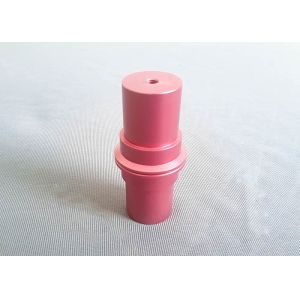 Red Anodizing CNC Machined Aluminum Parts Plating Nickel Finish