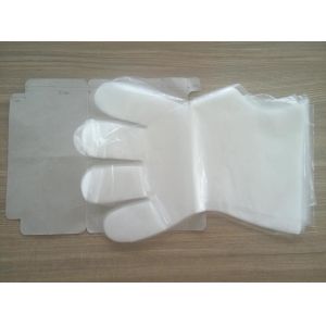 Buy cheap HDPE LDPE Transparent Disposable Gloves For Food Handling / Cooking from wholesalers
