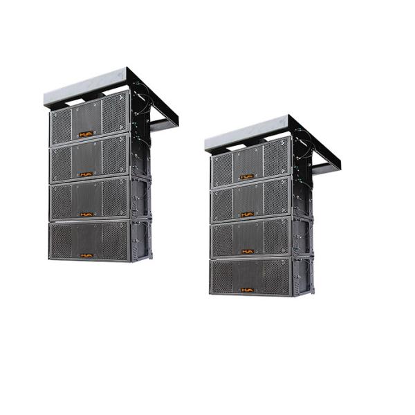 Quality Performance Concert Sound System Dual 8" Passive Black  Line Array Speaker for sale
