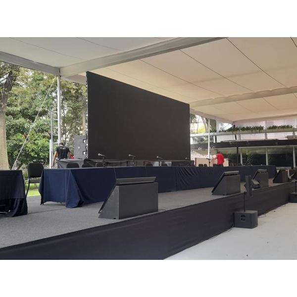 Full Color Indoor P4 Led Screen 512x512mm Die Casting Aluminum Panel Rental