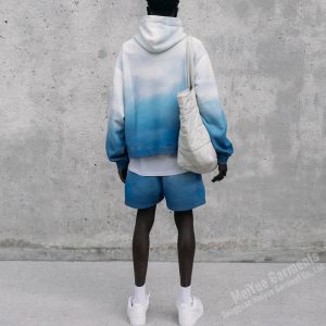 Custom Pullover No Strings Hoodies Heavy Tie Dye Acid Wash Vintage Hoodie Shorts