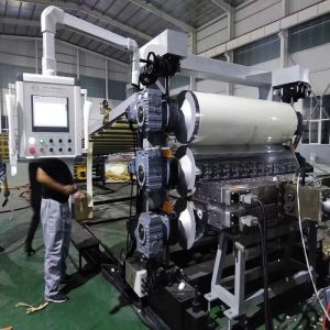 Buy cheap Full Intermeshing Engagement System Automatic PP PE ABS Sheet/Board Production Line from wholesalers