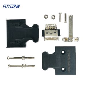 Buy cheap 20 Pin Servo Connector Mini Solder Type SCSI Connector W/ Plastic Dust Cover Sider Screw from wholesalers