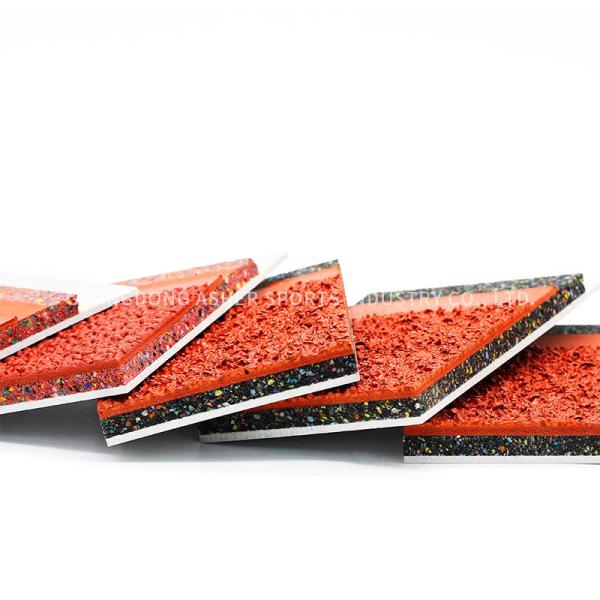 Quality Recycled Rubber Sandwich System Running Track Elastic Outdoor Mats Type Floor Use for sale