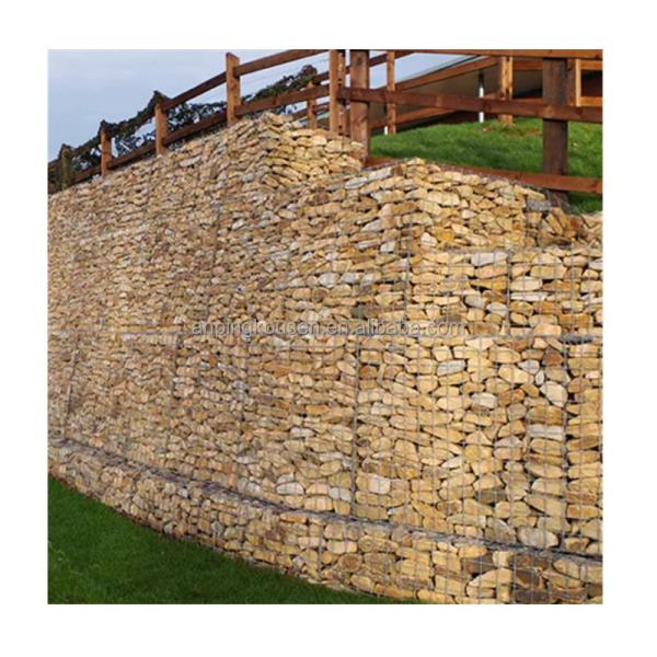 Buy cheap Galvanized Iron Wire Mesh Gabion Walls for Hard-Wearing Retaining Structures from wholesalers