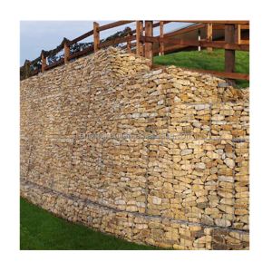 Buy cheap Galvanized Iron Wire Mesh Gabion Walls for Hard-Wearing Retaining Structures from wholesalers