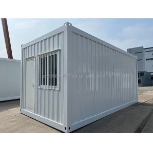 Buy cheap 20 FT Modern Prefabricated Steel Garage with Sandwich Panel Door Aluminum Alloy Windows Easy-to-Assemble Flat Pack Warehouse from wholesalers