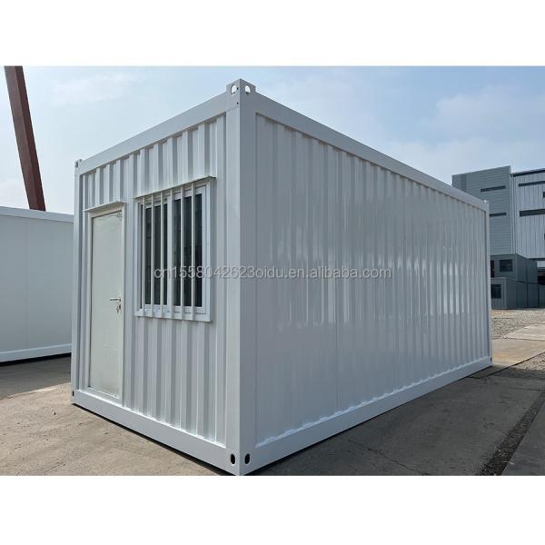 Buy cheap 20 FT Modern Prefabricated Steel Garage with Sandwich Panel Door Aluminum Alloy Windows Easy-to-Assemble Flat Pack Warehouse from wholesalers
