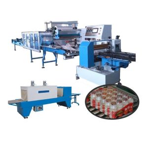 Buy cheap Collective Bottles Packaging Machine Full Sealing Secondary Shrink Packing Machine product