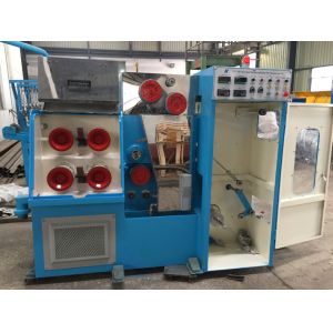 Buy cheap Blue Fine Wire Drawing Machine , Small Wire Drawing Machine With Annealer from wholesalers