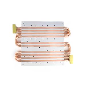 Buy cheap Custom Thermal Cooling Aluminum Water Liquid Cold Plate CNC Processed Battery Packs Liquid Plate Water Cooler System Heat Sink from wholesalers