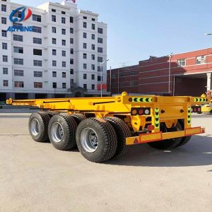 2-3 Axle Skeleton Semi Trailer for 20ft 40ft Containers