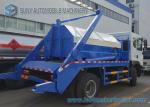 Buy cheap Dongfeng 6 Ton - 8 Ton Garbage Collection Truck Swing Arm With Left Hand Drive from wholesalers