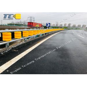 Buy cheap High Strength Highway Roller Barrier Impact Resistance Long Service Life from wholesalers