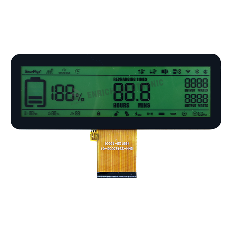 Buy cheap STN Transmissive Segment LCD Display with 12 0'clock Viewing Angle for Industrial Applications from wholesalers