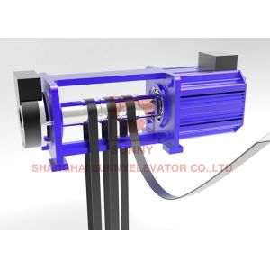 China Bluelight Hoisting Belt Traction Machine With Elevator Wire Ropes on sale
