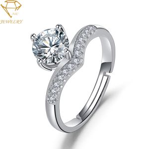 Buy cheap Diamonds Personalized Silver Ring from wholesalers