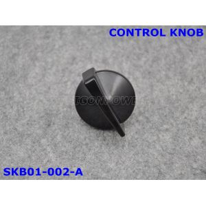 Durable Nylon Oven Control Knob Nice Appearance With Electroplate Chrome /
