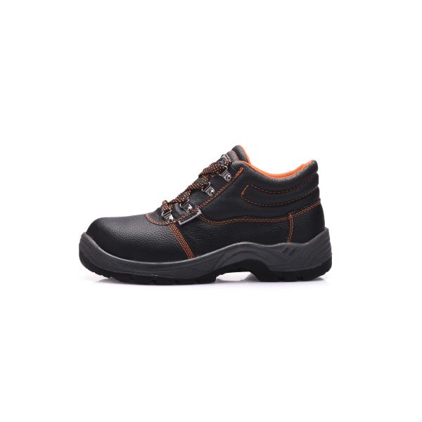 Quality Breathable Buffalo Leather Executive Safety Shoes With Pu Double Density for sale