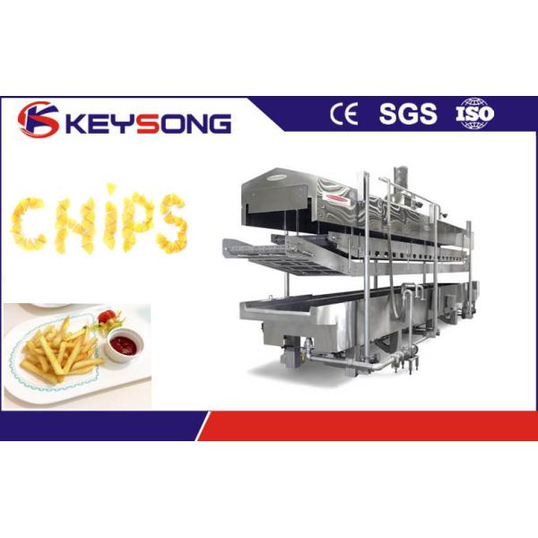 Buy cheap Potato Chips Making Machine Frying Equipment 380v PLC Control Low Energy Consumption from wholesalers