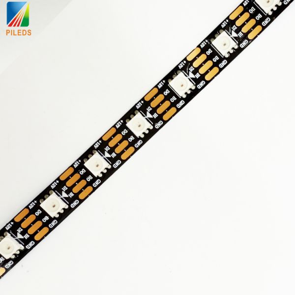 Quality WS2815 Smart Strip Lights 60 Addressable RGB Pixels Per Meter DC12V Digital 5050 RGB LED Strip Built-In IC for Landscape for sale