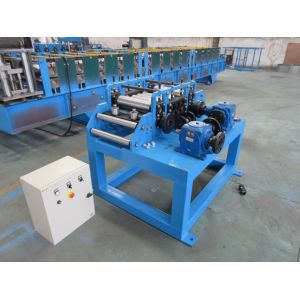 Buy cheap 3 Rows Guide Rail Solar Roll Forming Machine for solar stands continues punching from wholesalers