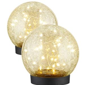 Buy cheap Patio Decor 20PCS 0.5W Solar Powered Crackle Glass Globe Lights from wholesalers