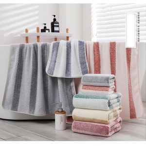 Luxury Bath Towel Set with Multi Purpose Cleaning Microfiber Cloth and Imported