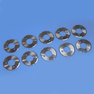 Buy cheap Customized Precision Tungsten Steel Blade Round Shape High Hardness from wholesalers