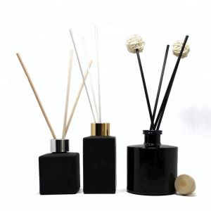 Buy cheap Black Brussel Glass Perfume Bottles With Printing Home Decoration from wholesalers