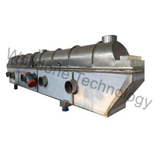 Buy cheap Fluid bed drying equipment automatic continuous cupric sulfate horizontal vibrating fluid bed dryer from wholesalers
