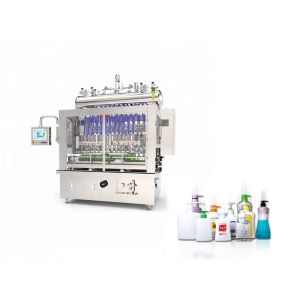 Buy cheap 1.5KW Corrosive Liquid Bottle Filling Capping And Labeling Machine from wholesalers