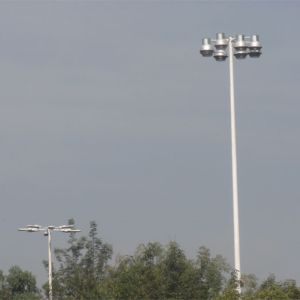 Buy cheap Conical / Tubular Anti - Corrosion Flood Light Poles , Q420 Q460 Steel Power Pole from wholesalers