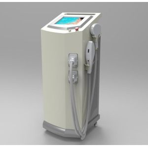 Buy cheap 808 Semiconductor laser IPL + diode laser hair removal Machine with strong cooling system from wholesalers