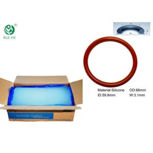 Buy cheap Solid Fire Resistant Silicone Rubber High Stability Apply To O Ring Seals from wholesalers