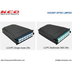 Buy cheap 12fo 24fo MPO Cassette MTP Module for Patch Panel with 480x245x1U Rack Mountable Design from wholesalers