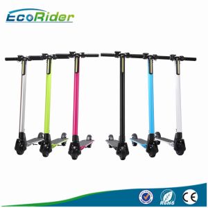 Buy cheap 5'' Carbon Fiber Foldable Electric Scooter For Adults , 150KG Max Load from wholesalers