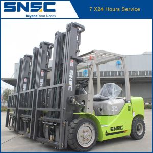 Buy cheap Xc490 Engine Diesel Counterbalance 3000kgs Side Shifter Forklift from wholesalers