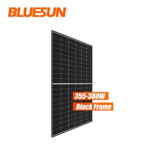 Buy cheap Bluesun BSM375M-72HPH 375 370 Watts Half Cell Perc Mono Solar Panel with Black product