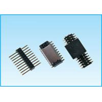 Buy cheap 0.8mm Pitch Single Row Header Connector , Surface Mount Pin Header Eco Friendly product