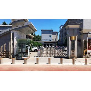 Buy cheap IP68 Protected Semi Automatic Bollards with 600mm Lifting Height and 1520mm Depth for Enhanced Security from wholesalers