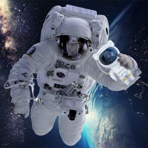 Buy cheap Rotatable Nebula Astronaut Space Projector Practical Multi Function from wholesalers