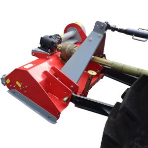 Side Verge Small Compact Tractor Flail Mower Mulcher With Rear Bonnet