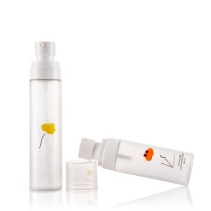 Buy cheap Recyclable Empty Plastic Cosmetic Bottles Frosted Finish For Skincare from wholesalers