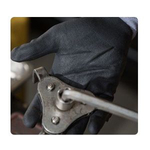 Buy cheap 15G Grey Nylon/Spandex Foam Nitrile Protective Work Gloves from wholesalers