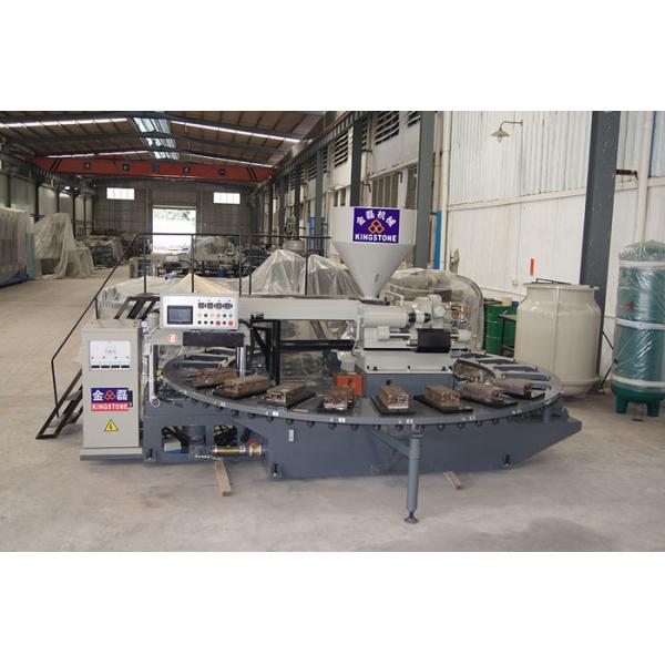 Quality 12 16 20 Stations Mono Color PVC Sole Making Machine For Women Sport Shoes for sale
