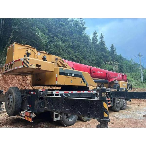 2017 Good Original Condition Top Quality 75t Truck Crane Mobile Crane Euro V Emission Standards Factory Directly Sale